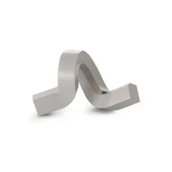 Crooked Candlestick One Aluminium