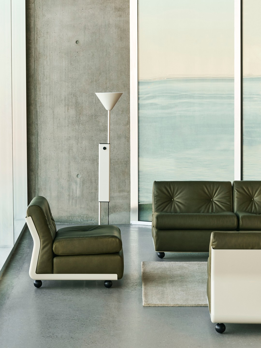 Twist Floor Lamp - Cream White - Image 5