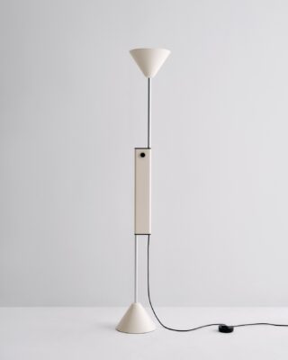 Twist Floor Lamp - Cream White